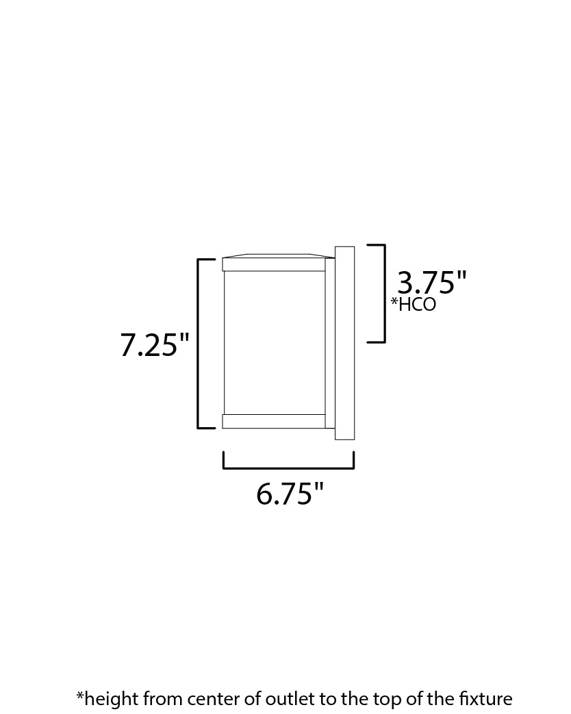 Maxim Lighting 52125WTBK  Barrel Outdoor Black