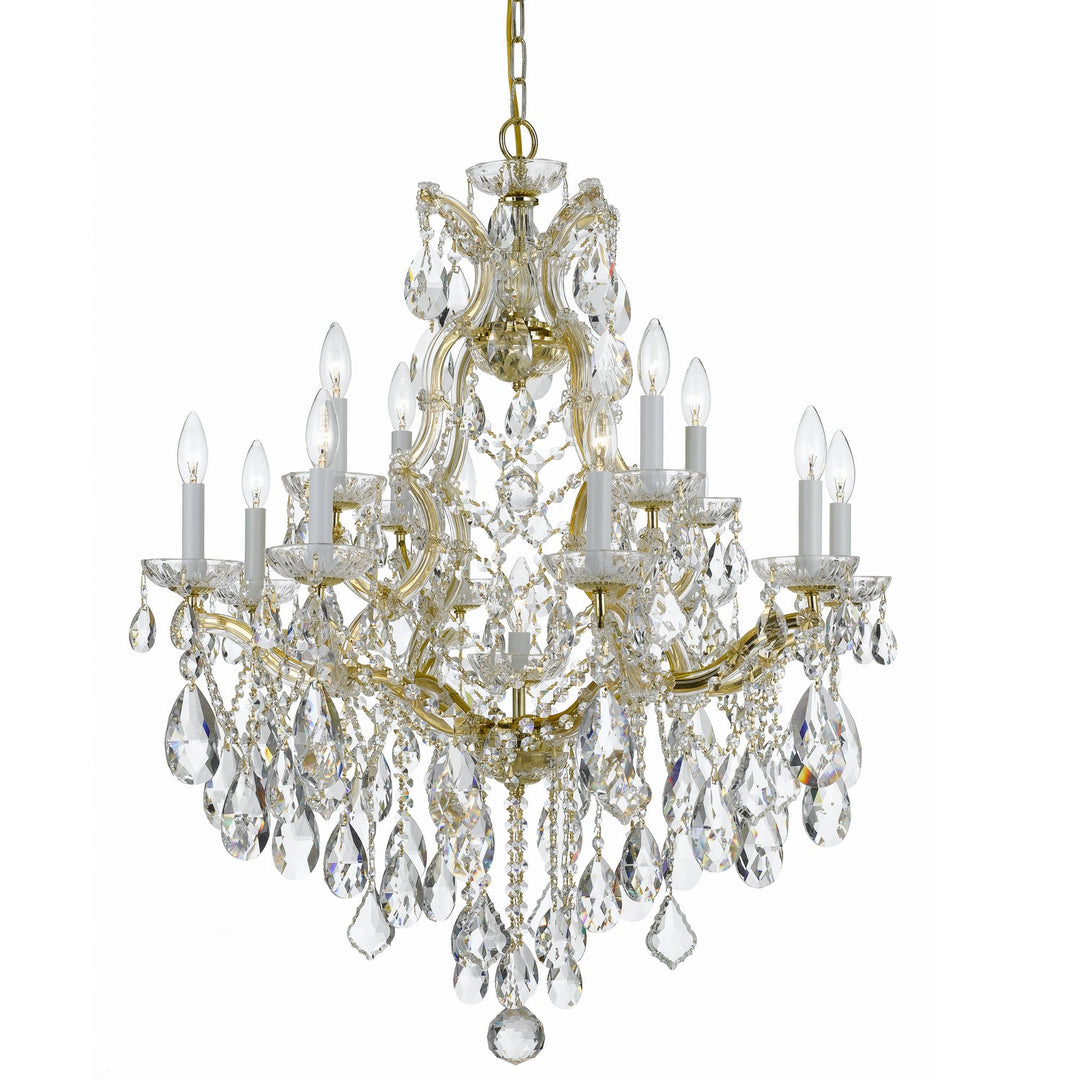 Crystorama Maria Theresa 4413-GD-CL-MWP Chandelier Light - Gold