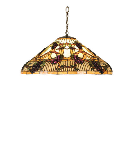 Meyda Tiffany Jeweled Grape 52185 Pendant Light - Bronze