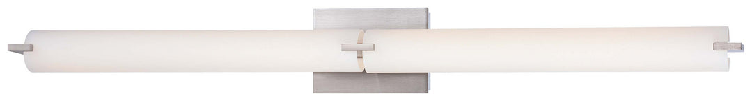 George Kovacs Tube P5046-084-L Bath Vanity Light 40 in. wide - Brushed Nickel