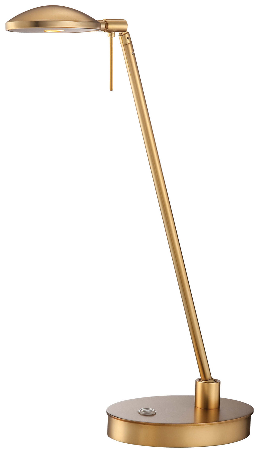 George Kovacs Lighting P4336-248 George's Reading Room Led Table Lamp Lamp Gold, Champ, Gld Leaf