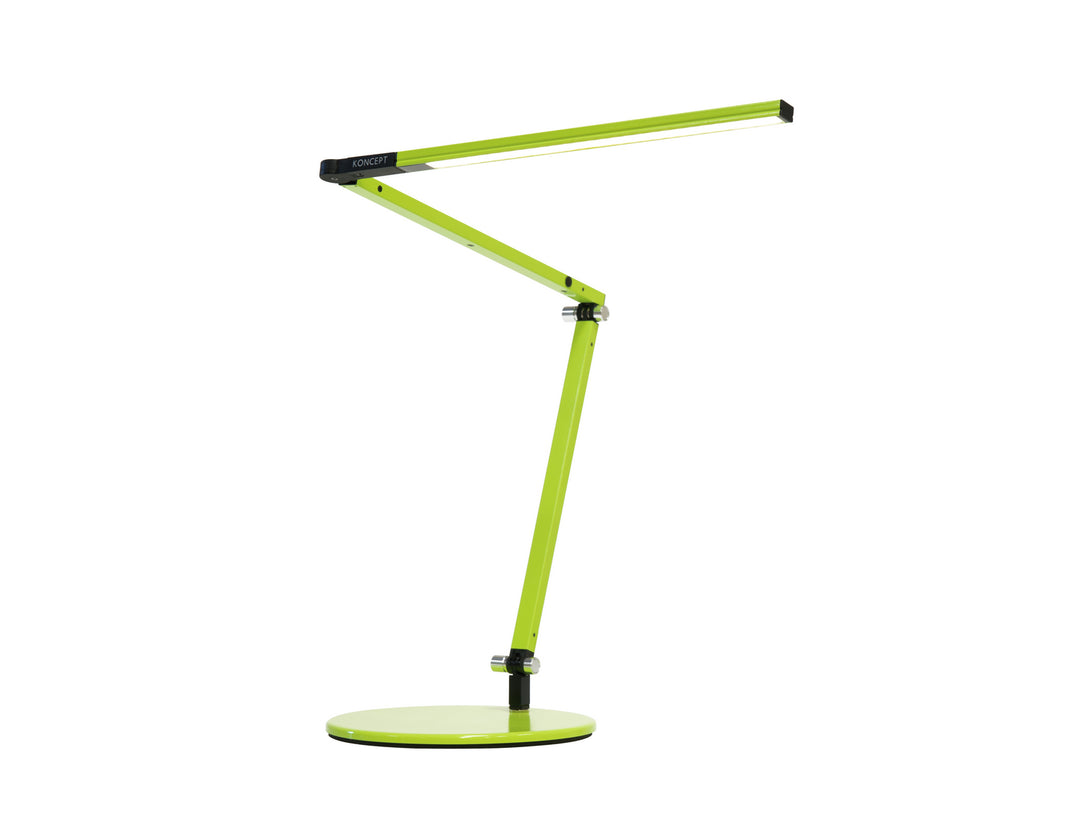 Koncept Lighting AR3100-WD-GRN-DSK Modern Z-Bar Lamp Green