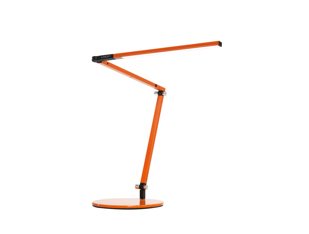 Koncept Lighting AR3100-WD-ORG-DSK Modern Z-Bar Lamp Orange