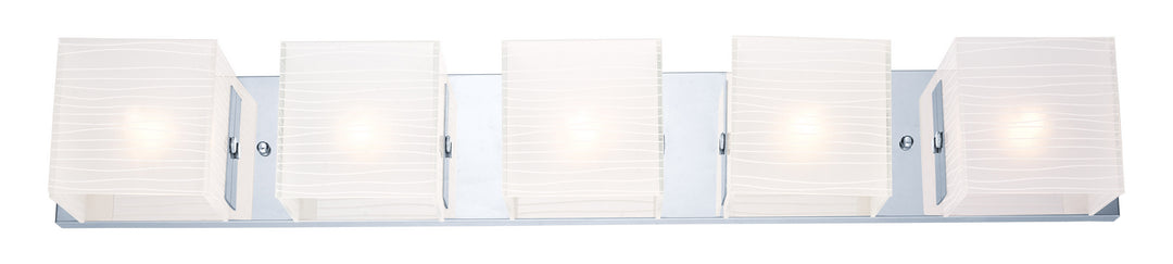 Eglo Alea 1 200223A Bath Vanity Light 33 in. wide - Chrome