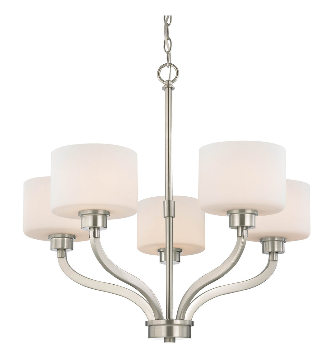 Dolan Designs Kalina 1260-09 Chandelier Light - Satin Nickel