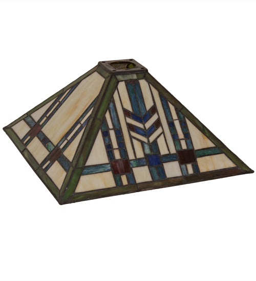 Meyda Tiffany Lighting 52354 Prairie Wheat Shade Lamp Shade Bronze / Dark