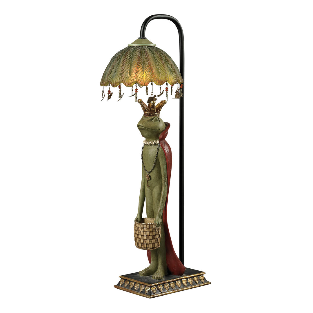 Elk Lighting 93-19334  King Frog Lamp Green