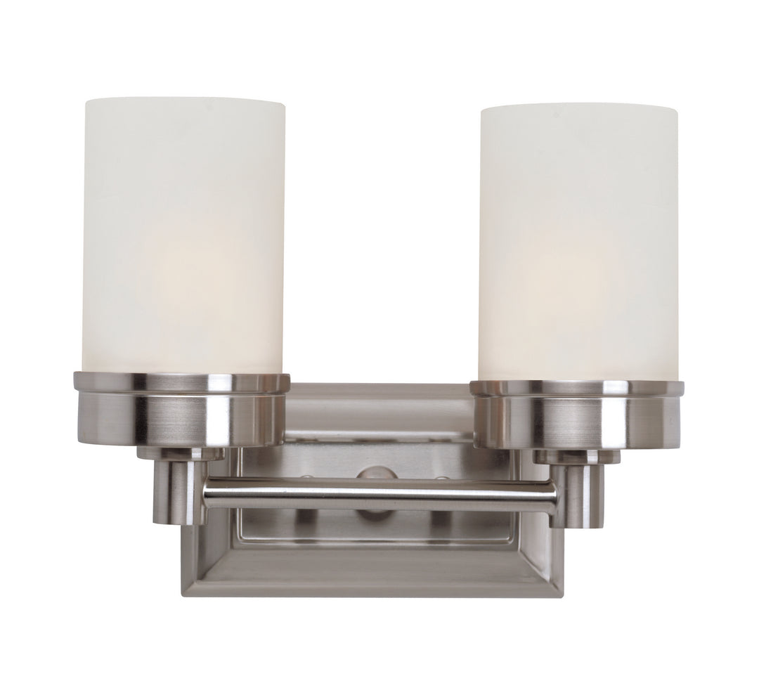 Trans Globe Imports Fusion 70332 BN Bath Vanity Light 12 in. wide - Brushed Nickel