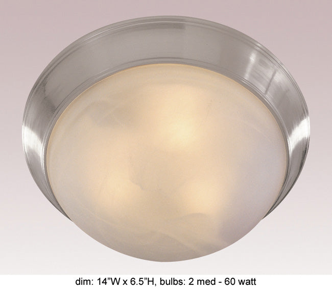 Trans Globe Imports Athena PL-57701 BN Ceiling Light - Brushed Nickel