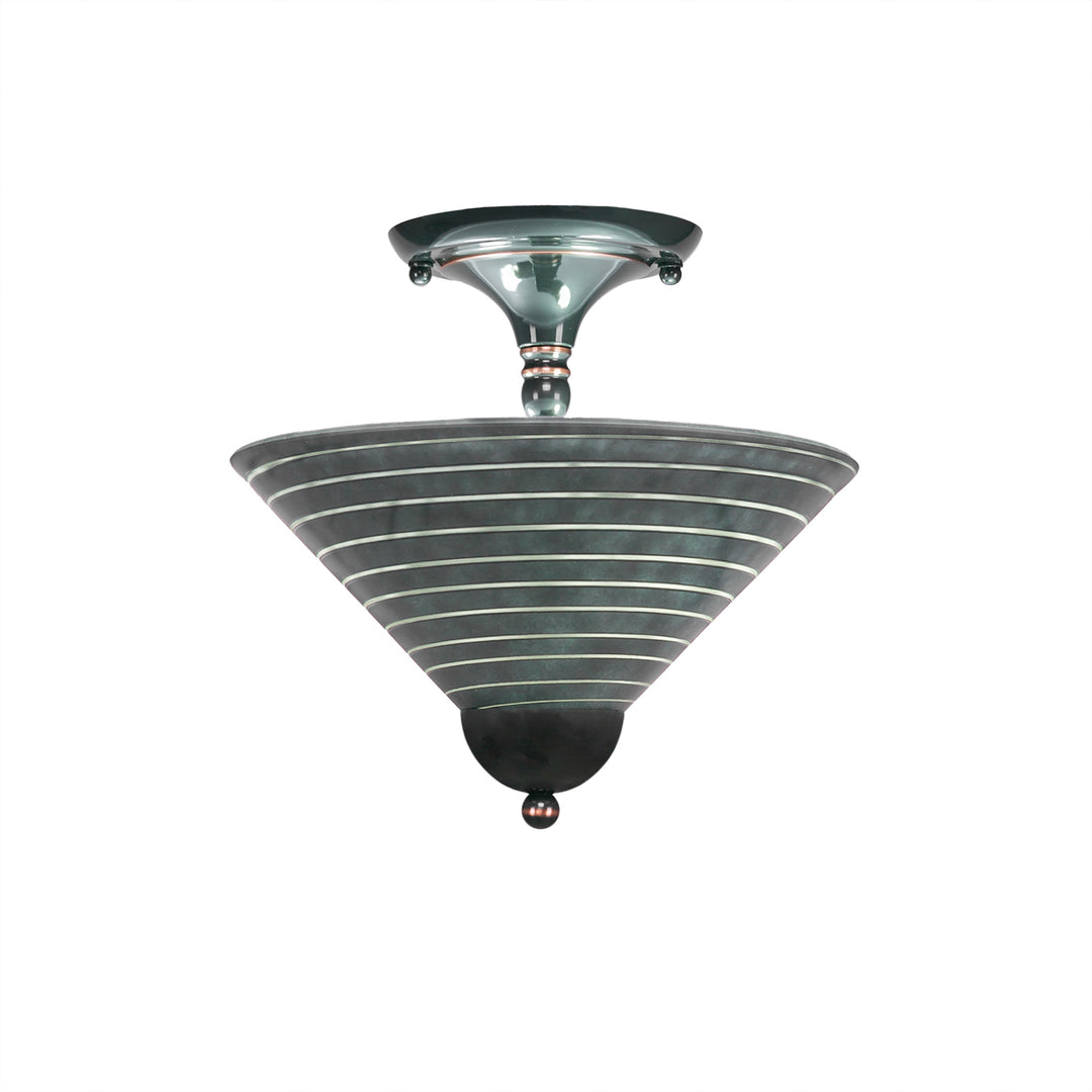 Toltec Any 120-bc-442 Ceiling Light - Black Copper
