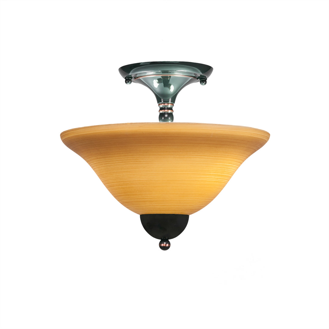 Toltec Any 120-bc-624 Ceiling Light - Black Copper