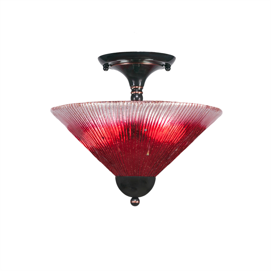 Toltec Any 120-bc-706 Ceiling Light - Black Copper