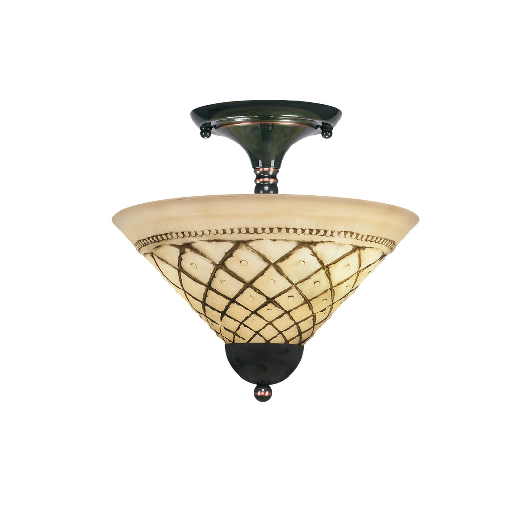 Toltec Any 120-bc-7182 Ceiling Light - Black Copper