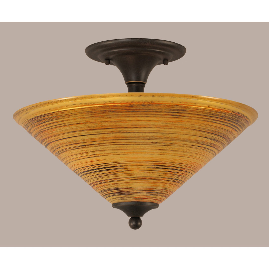 Toltec Any 121-dg-414 Ceiling Light - Dark Granite