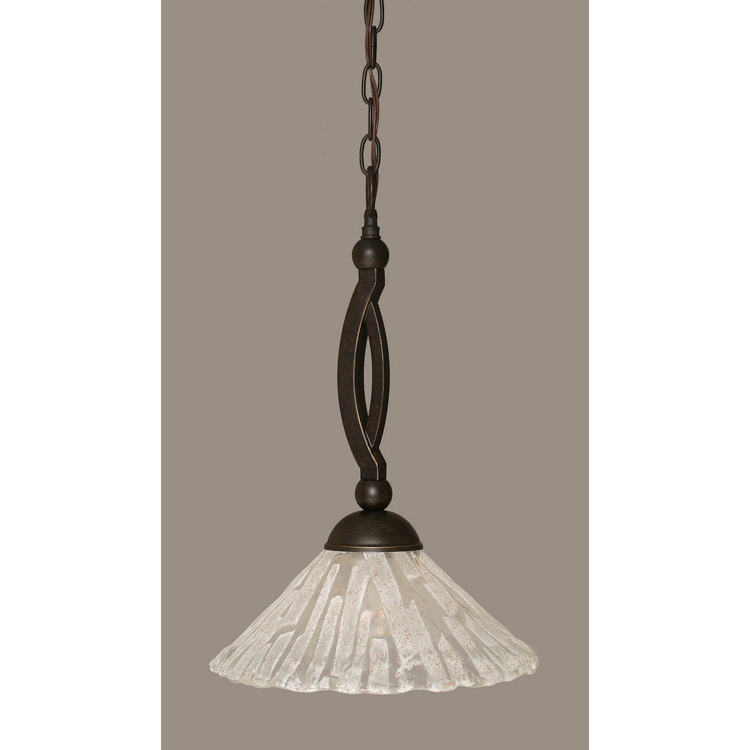 Toltec Bow 271-dg-709 Pendant Light - Dark Granite