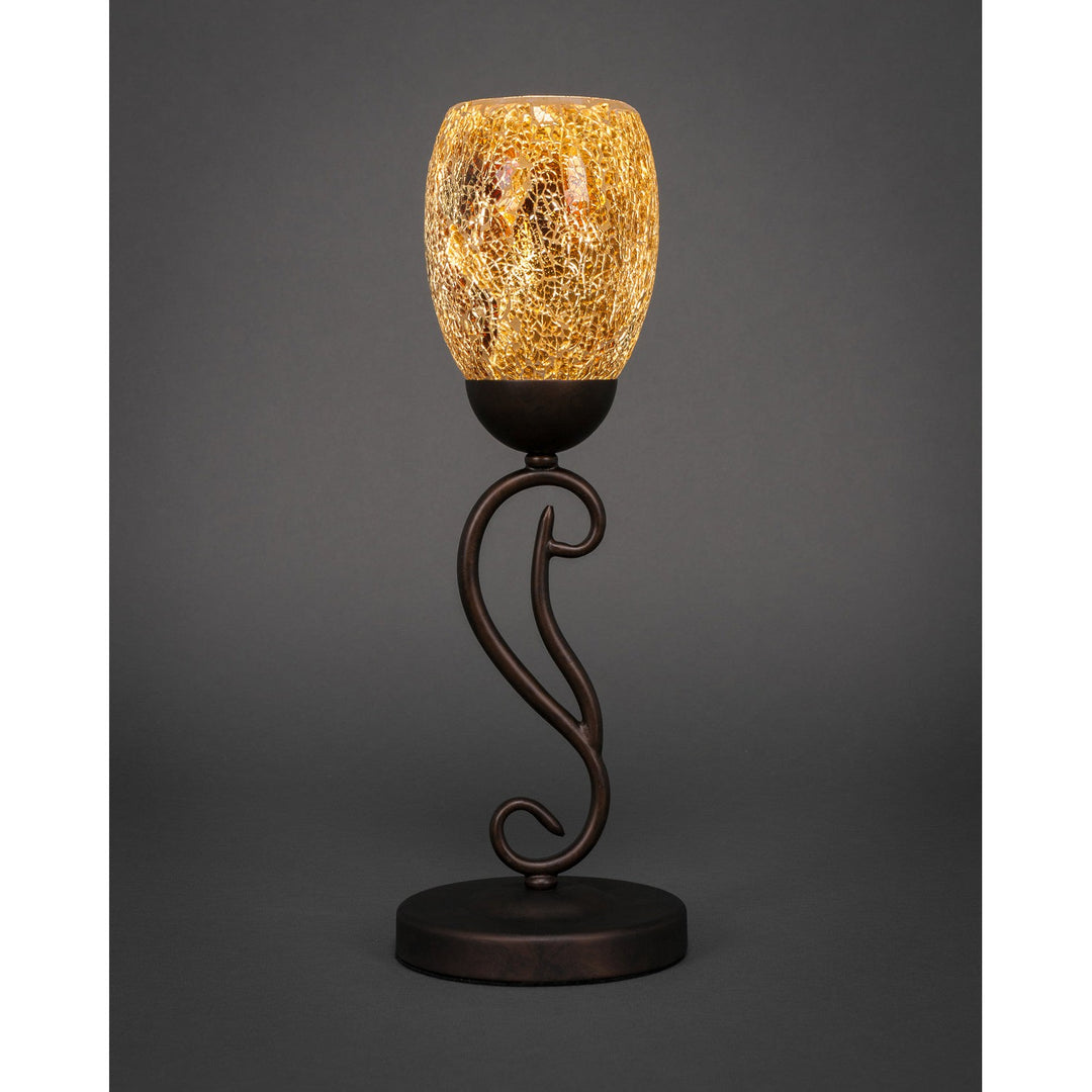 Toltec Lighting 44-BRZ-4175  Olde Iron Lamp Bronze