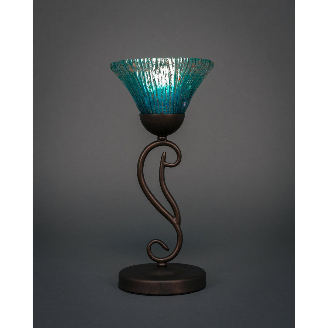 Toltec Lighting 44-BRZ-458  Olde Iron Lamp Bronze