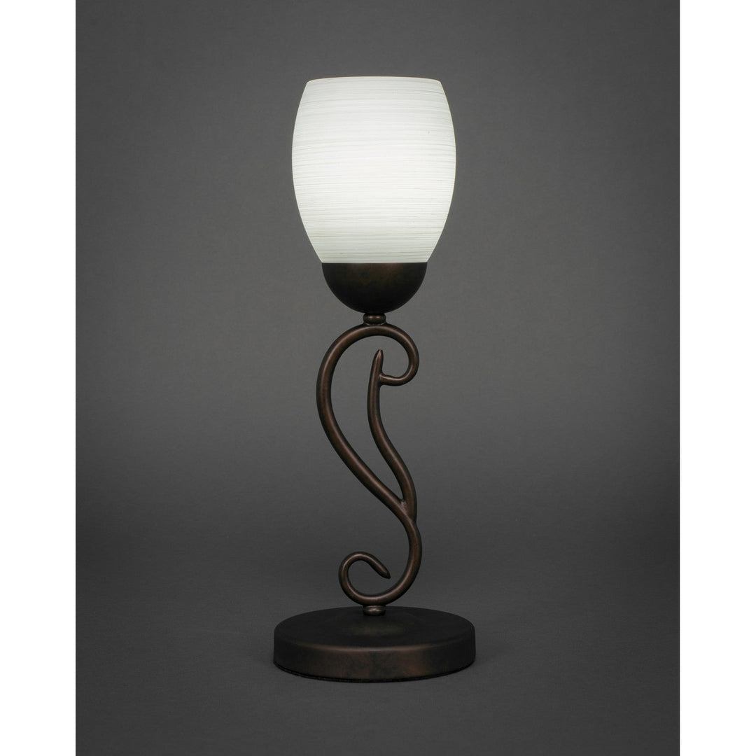 Toltec Lighting 44-BRZ-615  Olde Iron Lamp Bronze