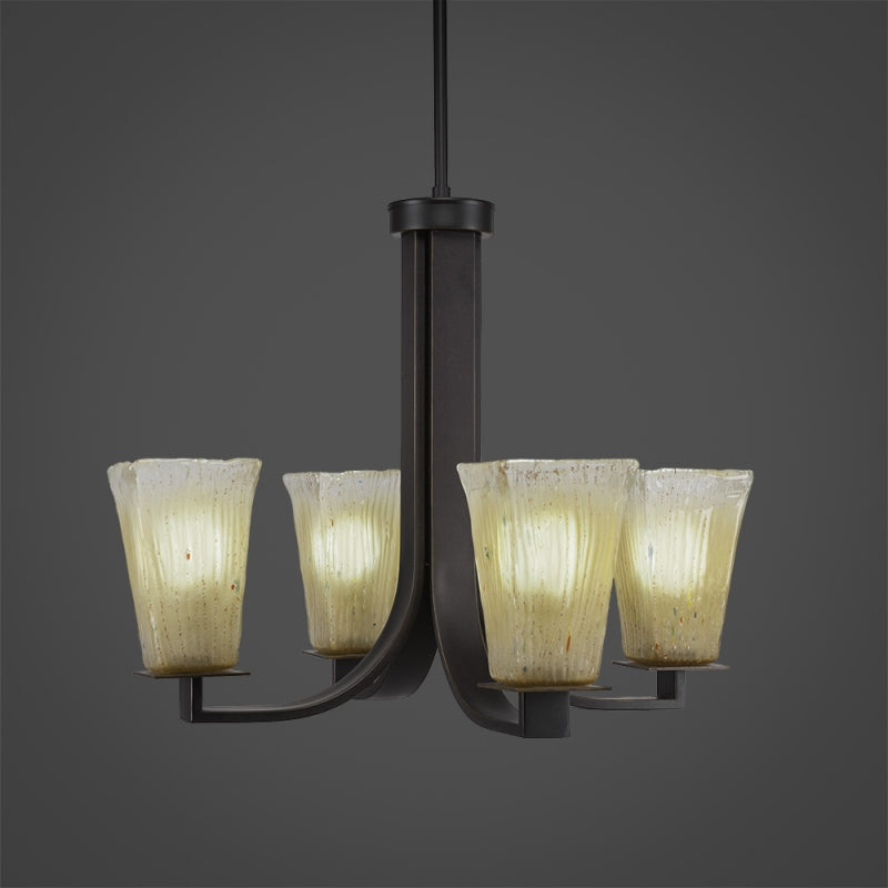 Toltec Apollo 574-dg-630 Chandelier Light - Dark Granite