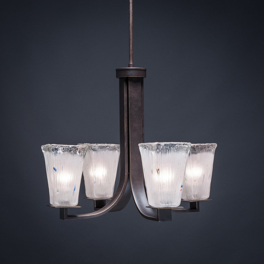 Toltec Apollo 574-dg-631 Chandelier Light - Dark Granite