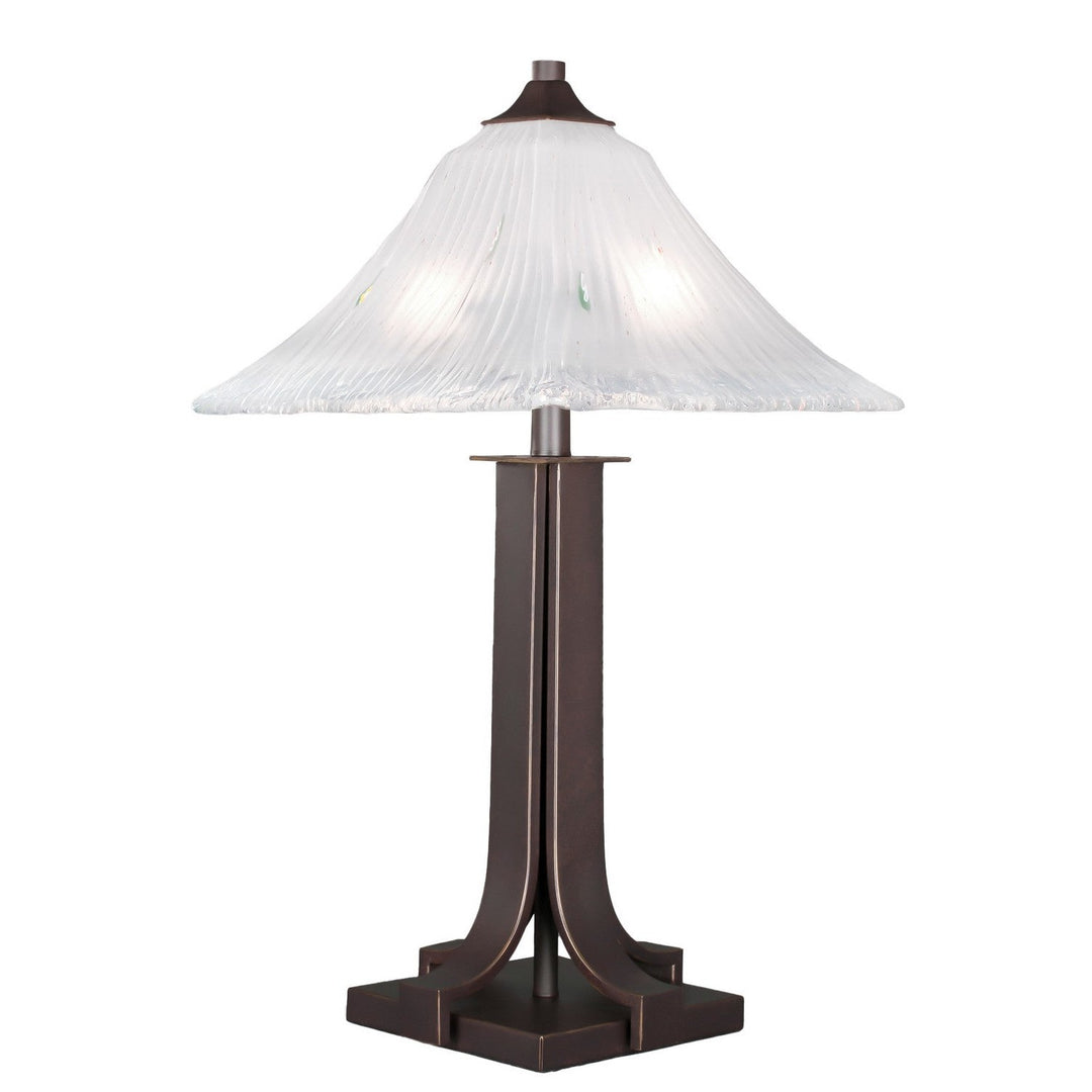 Toltec Lighting 577-DG-651  Apollo Lamp Dark Granite
