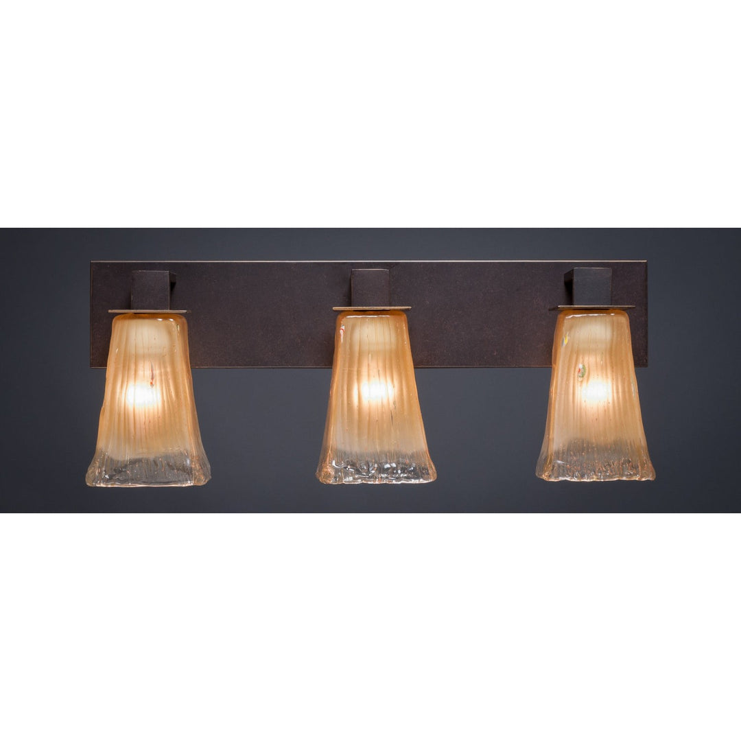 Toltec Apollo 583-dg-630 Bath Vanity Light 24 in. wide - Dark Granite