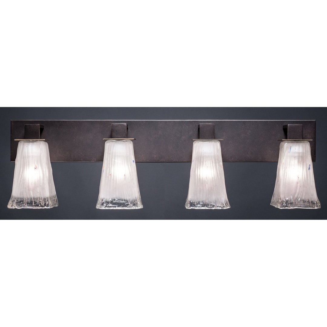 Toltec Apollo 584-dg-631 Bath Vanity Light 33 in. wide - Dark Granite