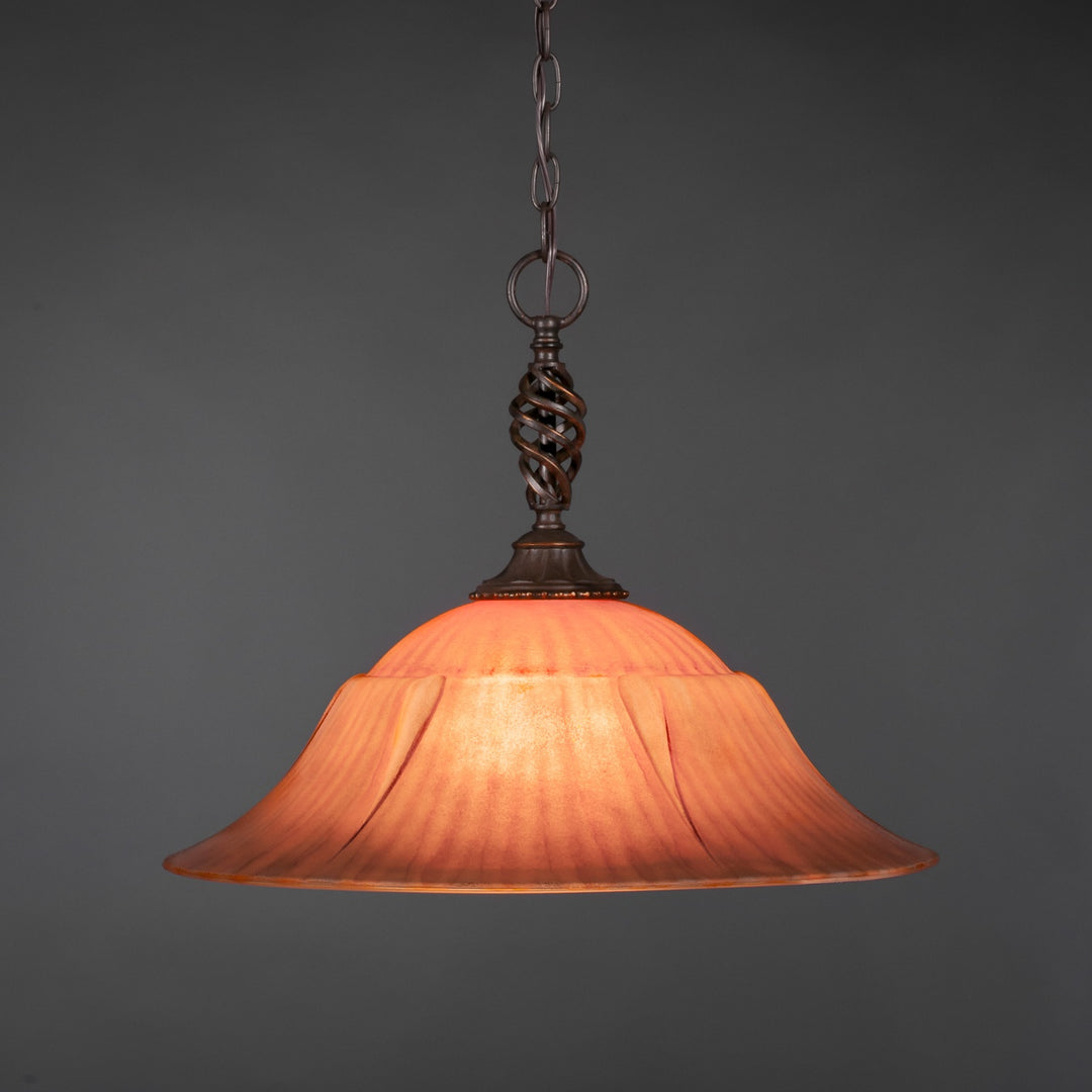 Toltec Elegant 82-dg-53819 Pendant Light - Dark Granite