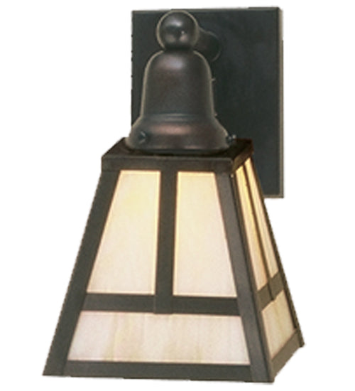 Meyda Tiffany T" Mission" 52446 Wall Light - Craftsman Brown