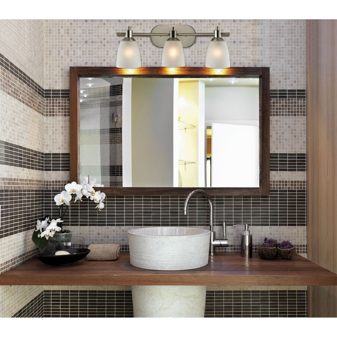 Elk Jackson 1303BB/20 Bath Vanity Light 22 in. wide - Brushed Nickel