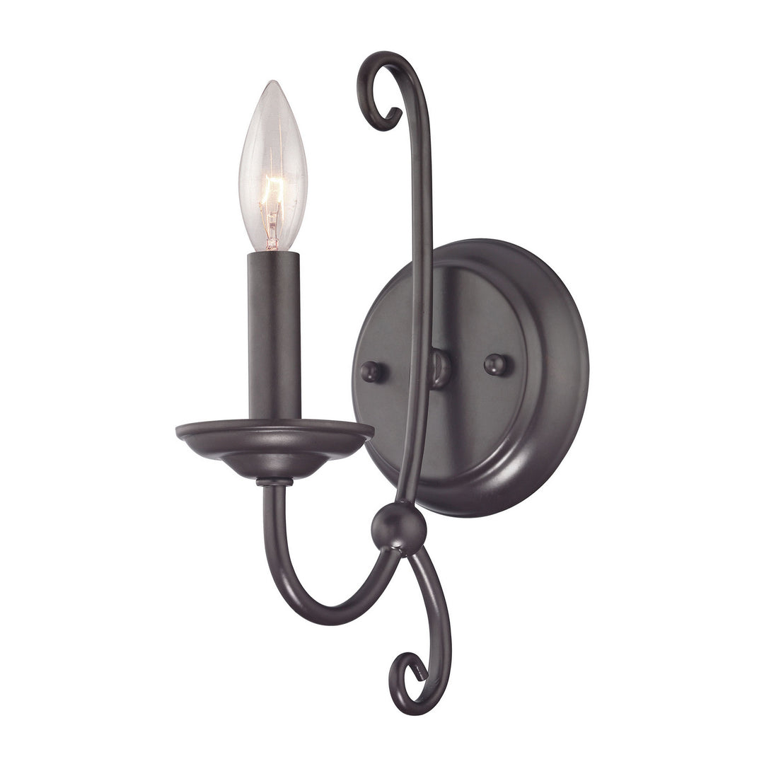 Elk Williamsport 1501WS/10 Wall Sconce Light - Oil Rubbed Bronze