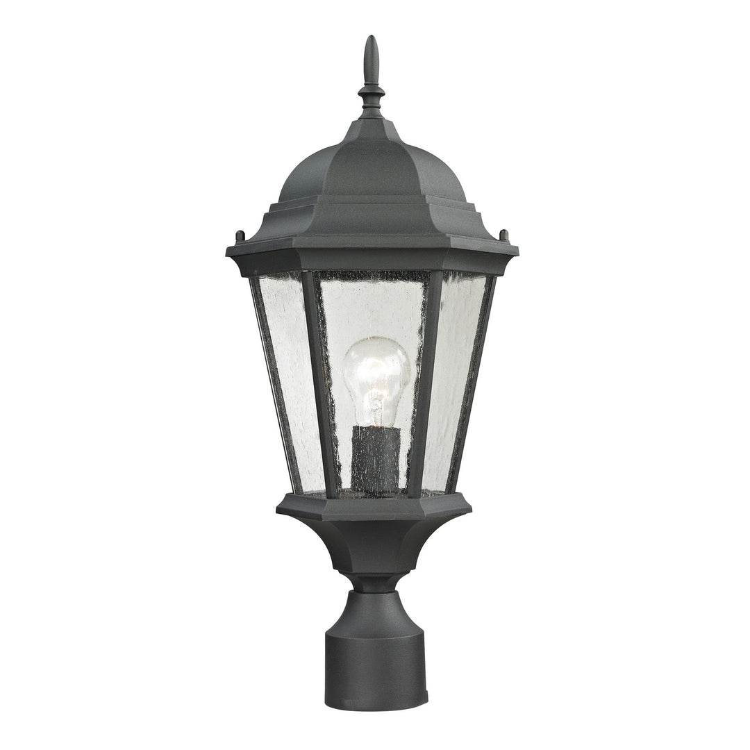 Elk Lighting 8101EP/65  Temple Hill Outdoor Matte Textured Black
