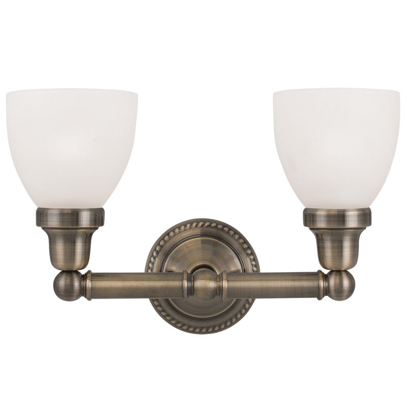 Livex Classic 1022-01 Bath Vanity Light 16 in. wide - Antique Brass