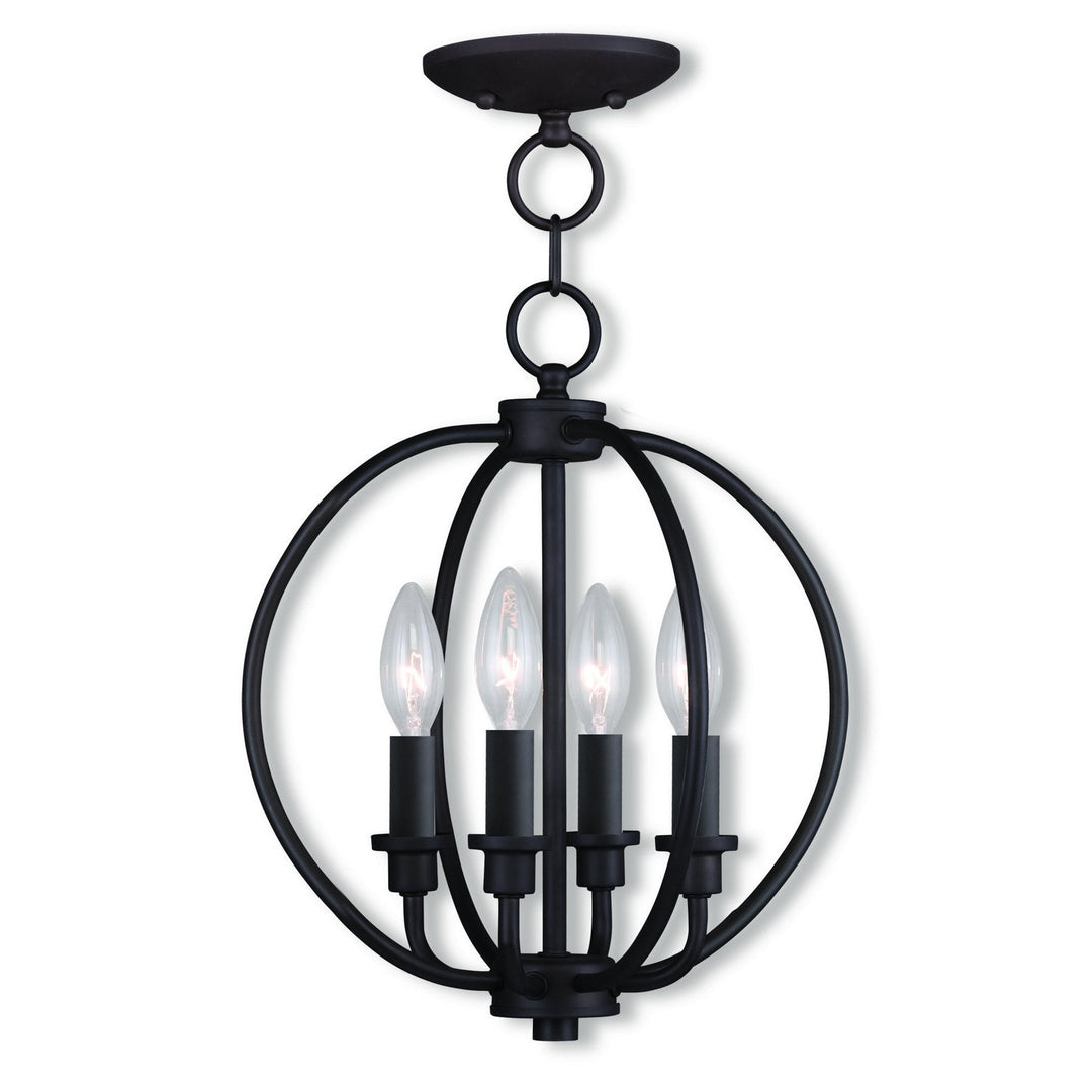 Livex Milania 4664-07 Chandelier Light - Bronze