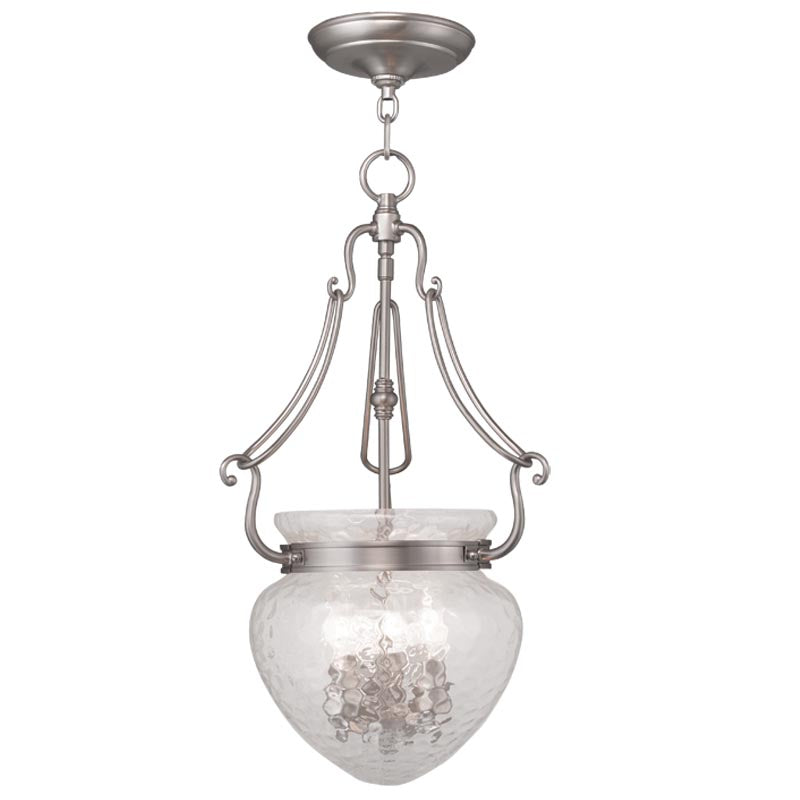 Livex Duchess 5043-91 Pendant Light - Brushed Nickel