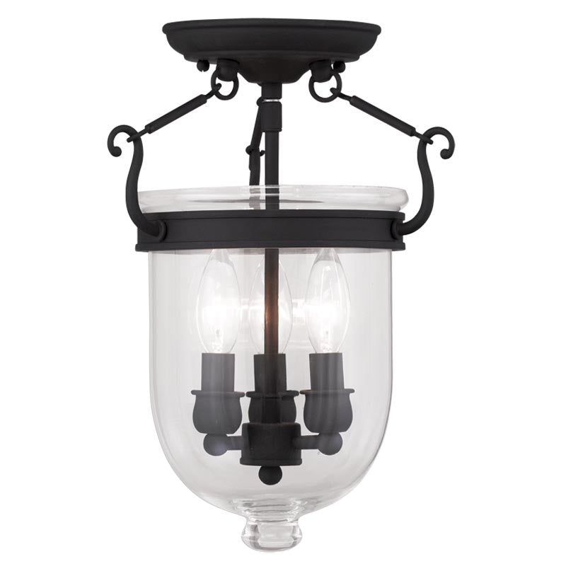 Livex Jefferson 5061-04 Ceiling Light - Black