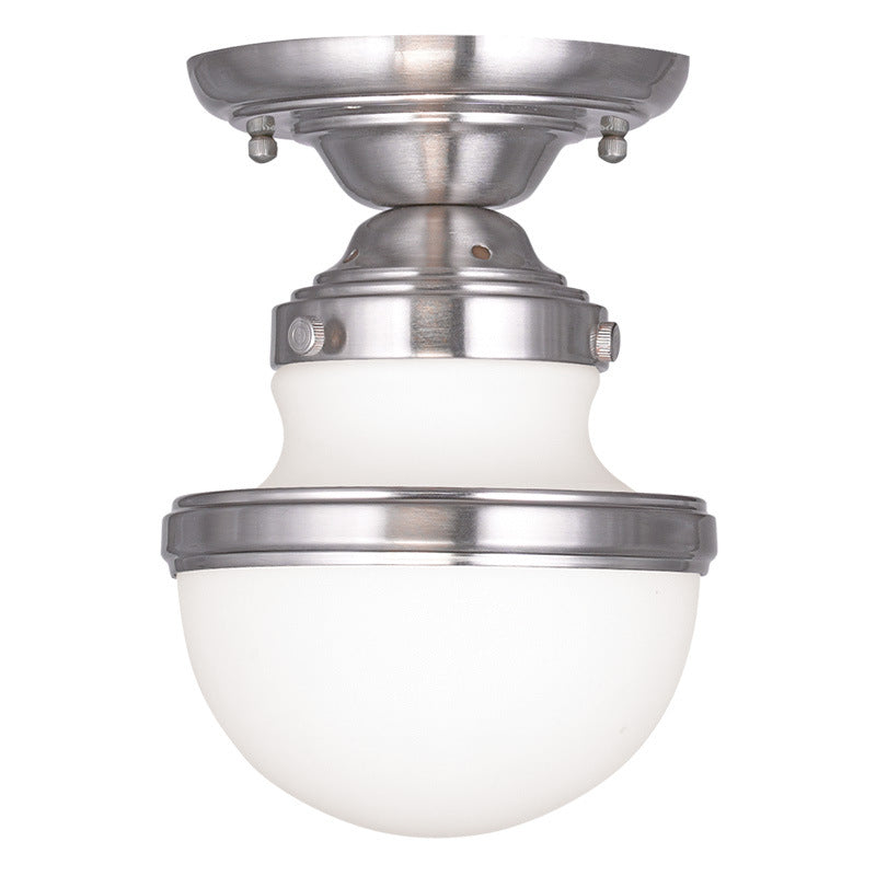 Livex Oldwick 5720-91 Ceiling Light - Brushed Nickel