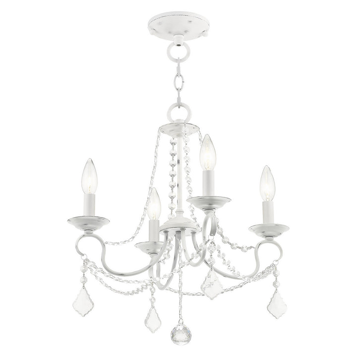 Livex Pennington 6514-60 Chandelier Light - Antique White