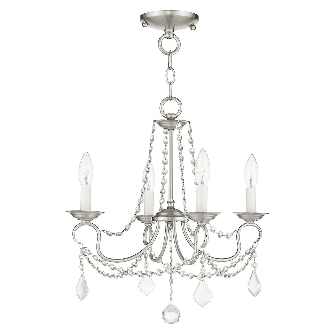 Livex Pennington 6514-91 Chandelier Light - Brushed Nickel