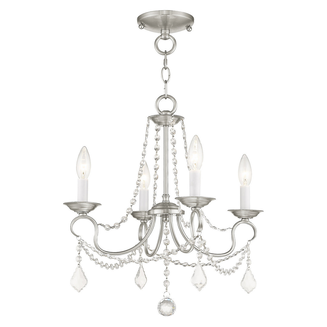 Livex Pennington 6514-91 Chandelier Light - Brushed Nickel