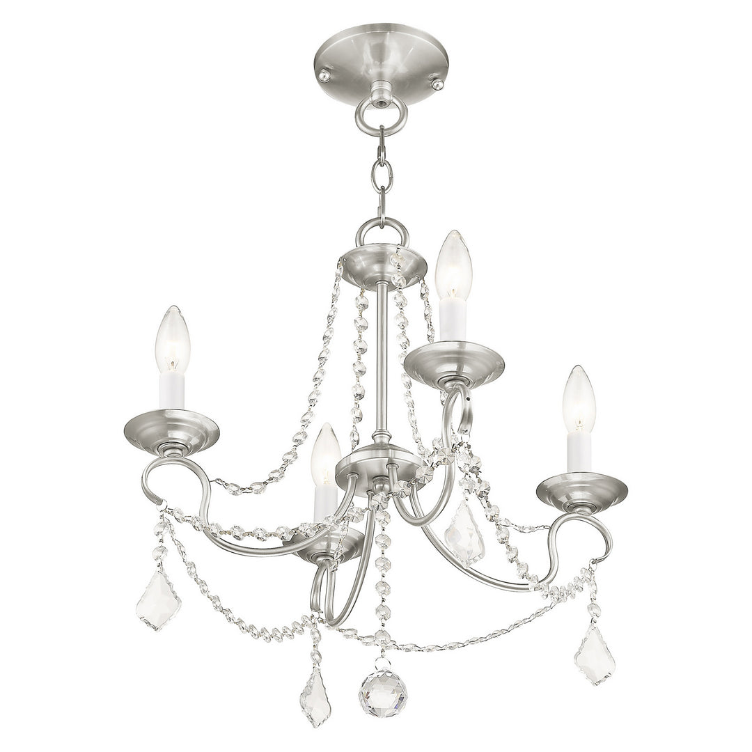 Livex Pennington 6514-91 Chandelier Light - Brushed Nickel