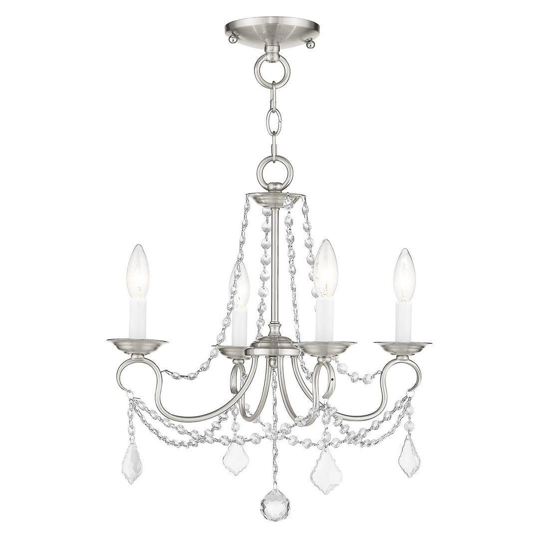 Livex Pennington 6514-91 Chandelier Light - Brushed Nickel