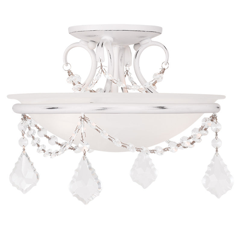 Livex Chesterfield/Pennington 6523-60 Ceiling Light - Antique White