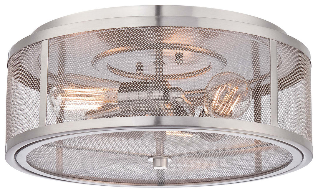 Minka-Lavery Downtown Edison 4133-84 Ceiling Light - Brushed Nickel