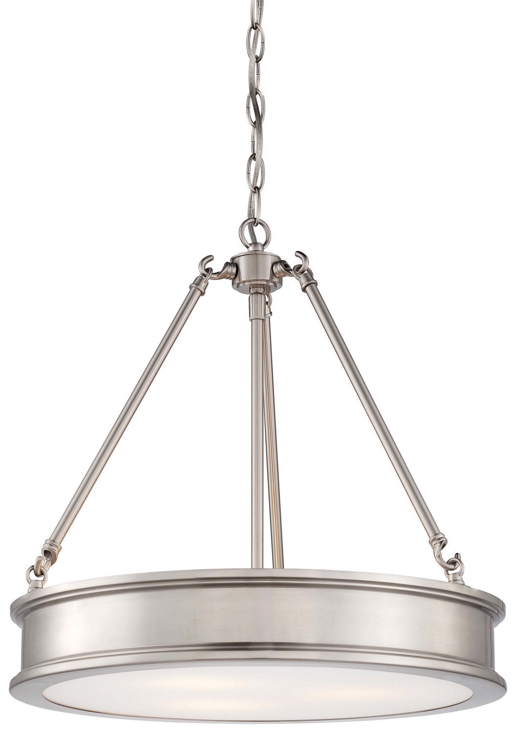 Minka-Lavery Harbour Point 4173-84 Pendant Light - Brushed Nickel