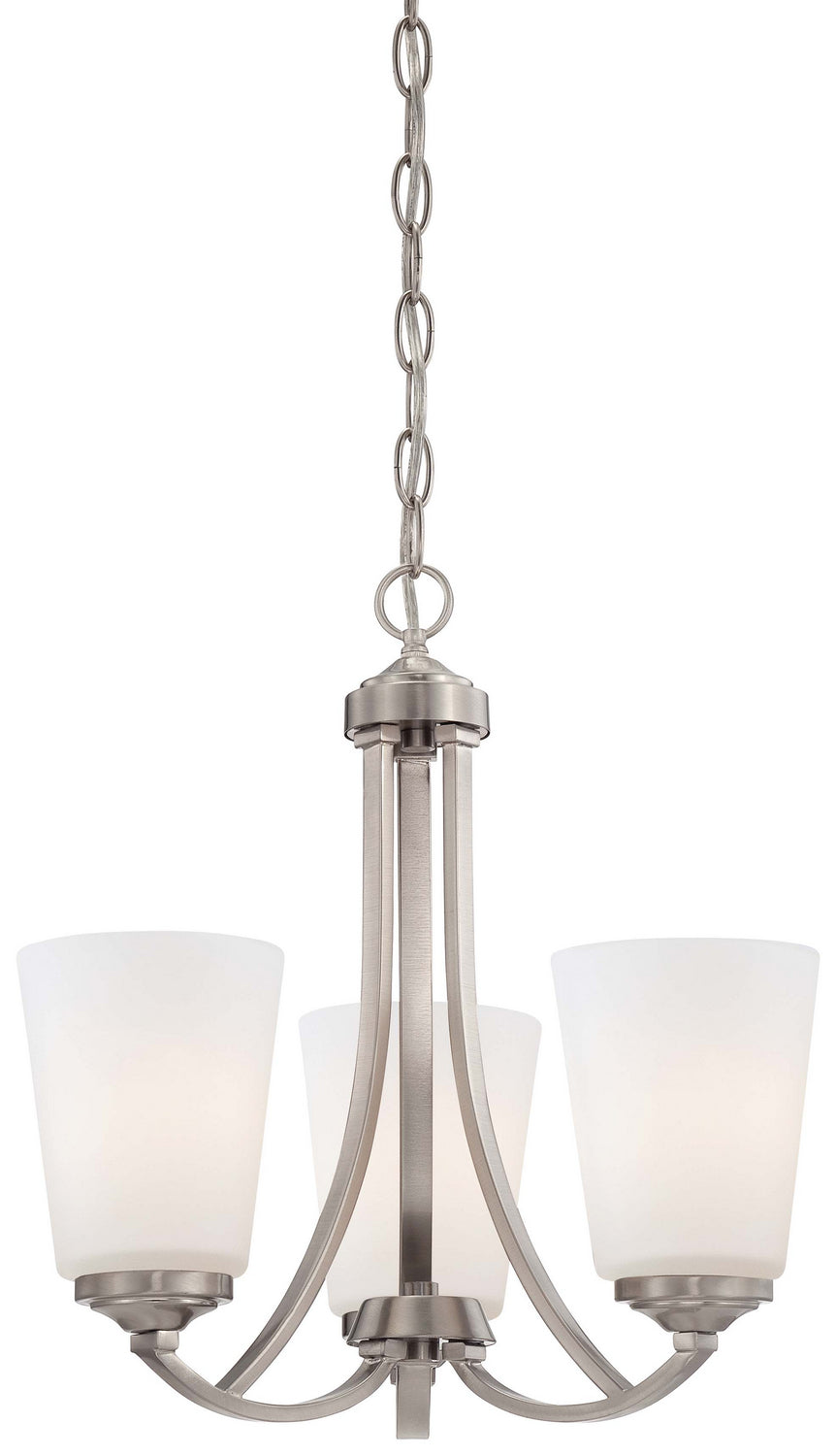 Minka-Lavery Overland Park 4963-84 Chandelier Light - Brushed Nickel