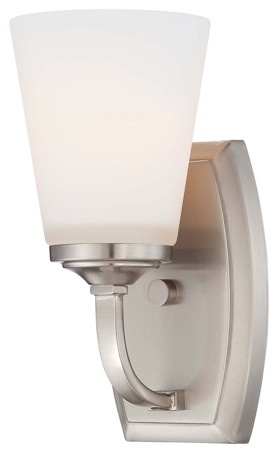 Minka-Lavery Overland Park 6961-84 Wall Light - Brushed Nickel