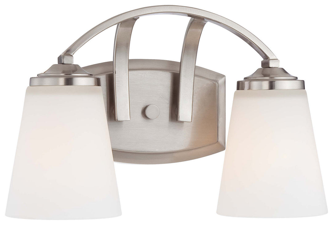 Minka-Lavery Overland Park 6962-84 Bath Vanity Light 13 in. wide - Brushed Nickel