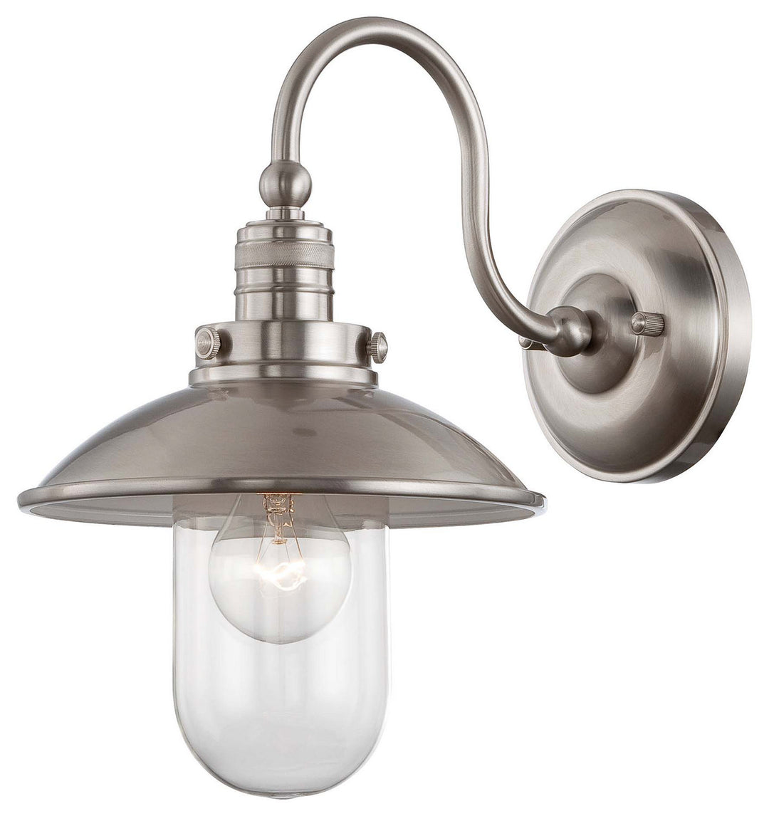 Minka-Lavery Downtown Edison 71162-84 Wall Light - Brushed Nickel