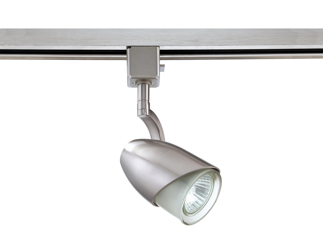 Kendal Lighting TLGU-21G-SN Track Track Cylinder - Line Voltage Track Light Pewter, Nickel, Silver